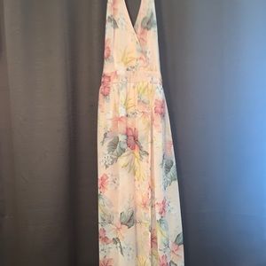 Long floral dress
